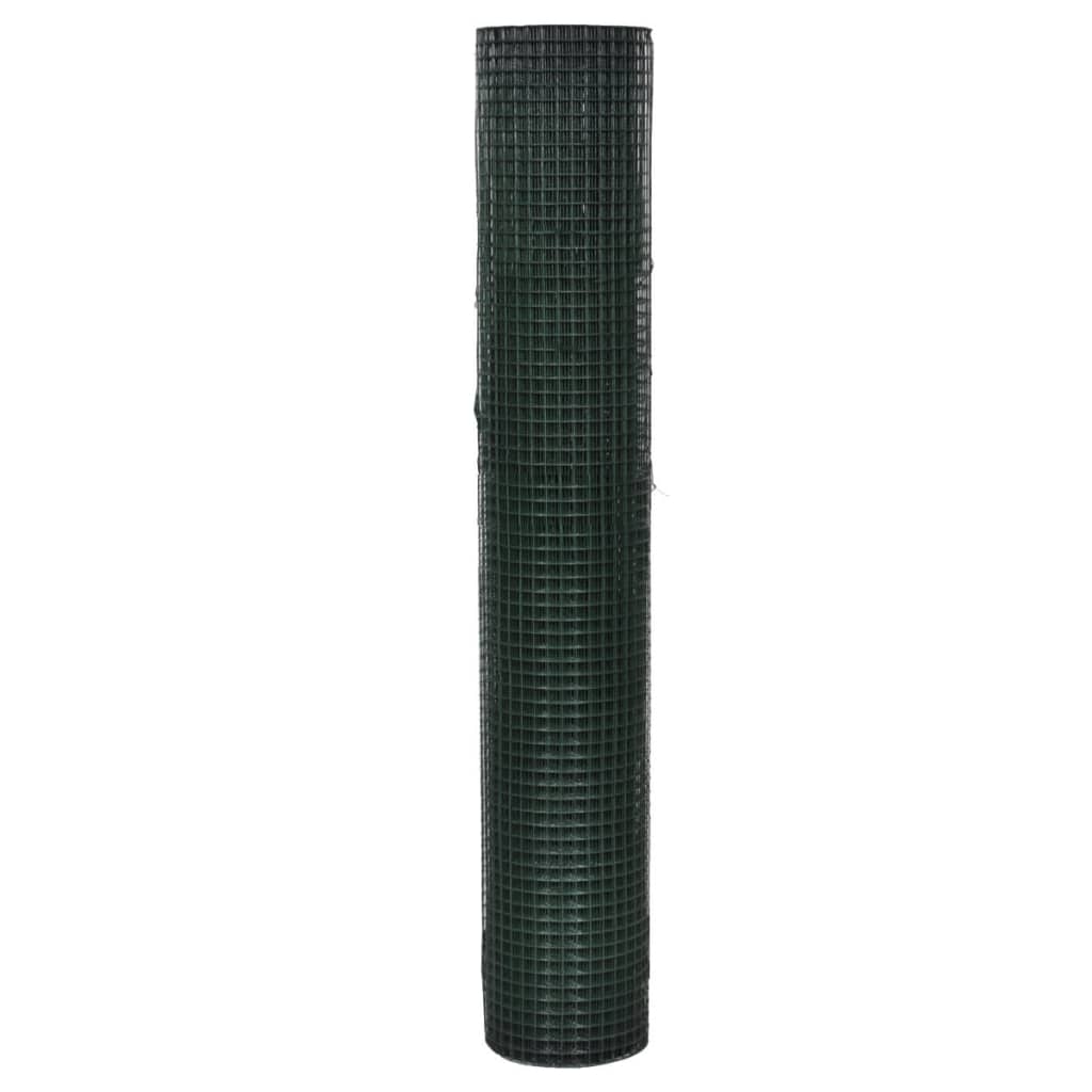 Kippengaas 1x25 m gegalvaniseerd staal groen is nu te koop bij PeponiXL, paradijselijk wonen!