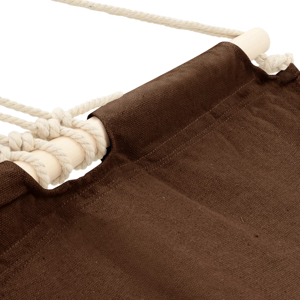 Hangmat 210 x 150 cm (bruin) is nu te koop bij PeponiXL, paradijselijk wonen!