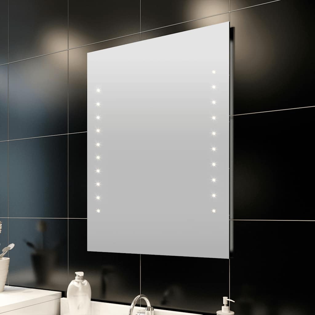 Badkamerspiegel met LED's 60x80 cm is nu te koop bij PeponiXL, paradijselijk wonen!