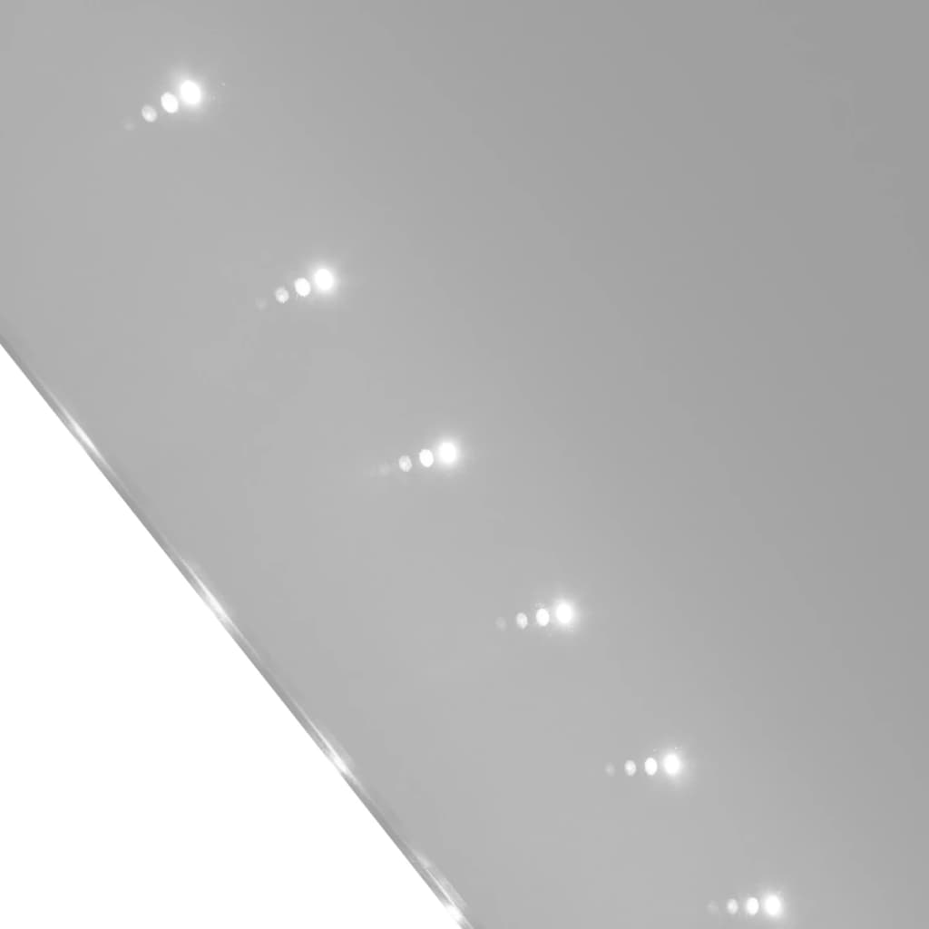 Badkamerspiegel met LEDs 100x60 cm is nu te koop bij PeponiXL, paradijselijk wonen!