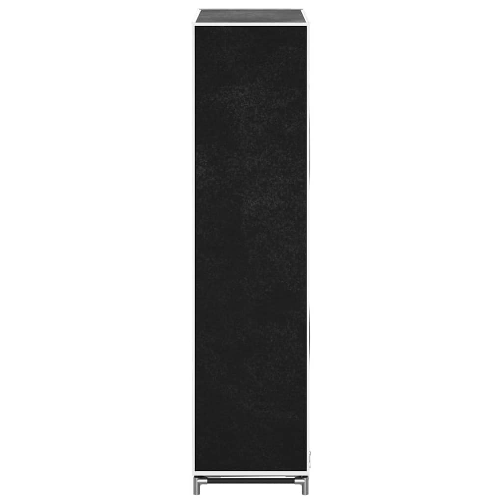 Schoenenkast met hoes 58x28x106 stof zwart is nu te koop bij PeponiXL, paradijselijk wonen!