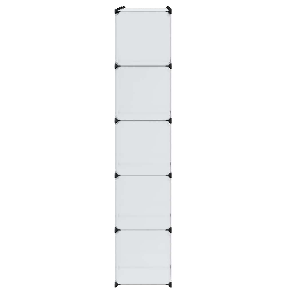 Modulaire kast met 14 compartimenten wit 37 x 146 x 180,5 cm is nu te koop bij PeponiXL, paradijselijk wonen!