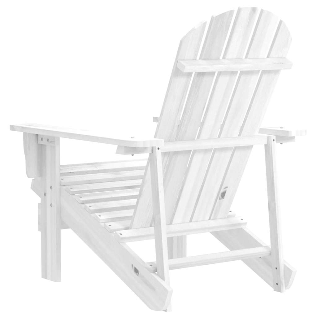 Tuinstoel hout wit is nu te koop bij PeponiXL, paradijselijk wonen!