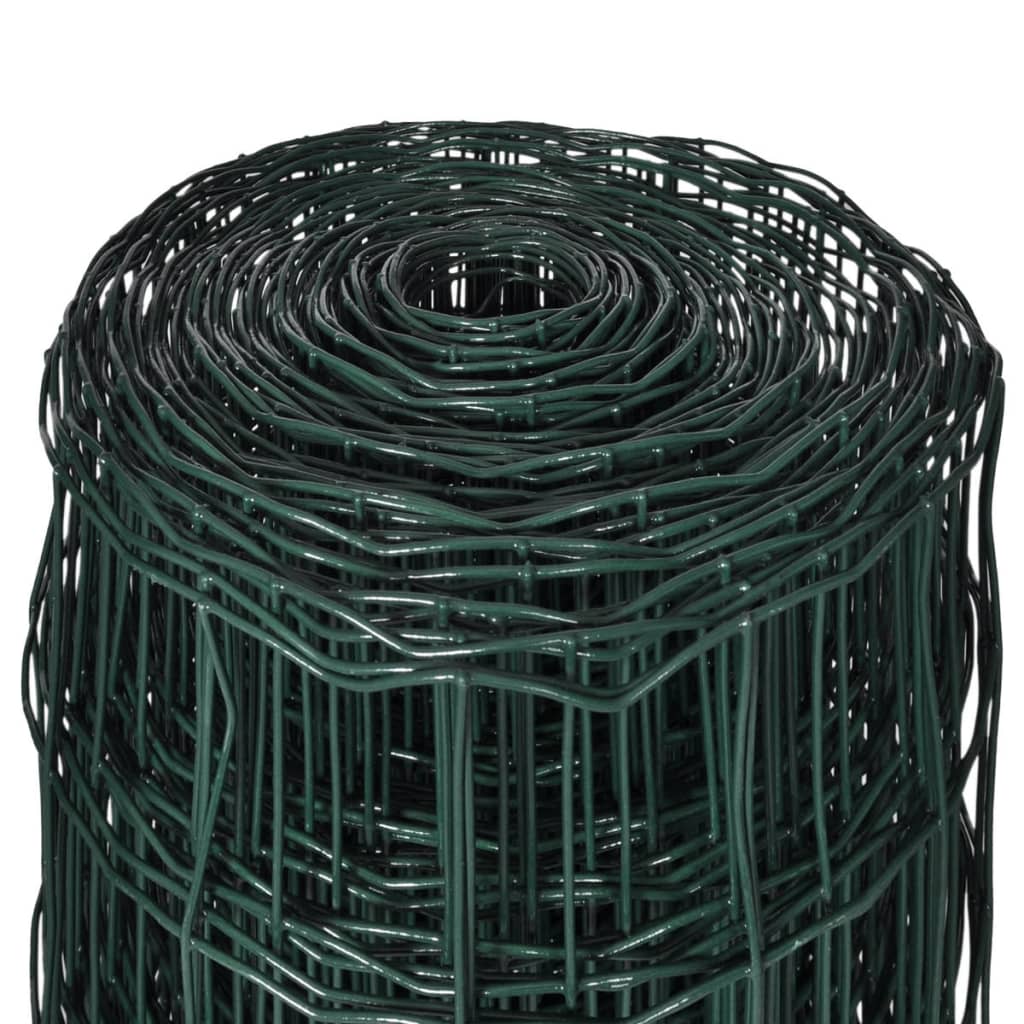 Euro hek 10x0,8 m staal groen is nu te koop bij PeponiXL, paradijselijk wonen!