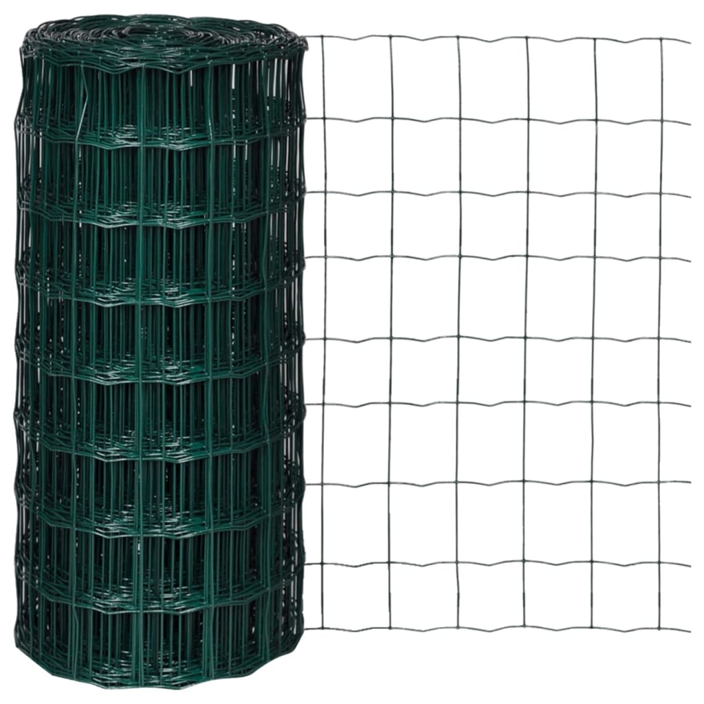 Euro hek 25x0,8 m staal groen is nu te koop bij PeponiXL, paradijselijk wonen!