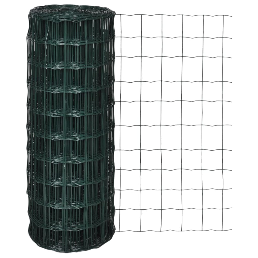 Euro hek 25x1,0 m staal groen is nu te koop bij PeponiXL, paradijselijk wonen!
