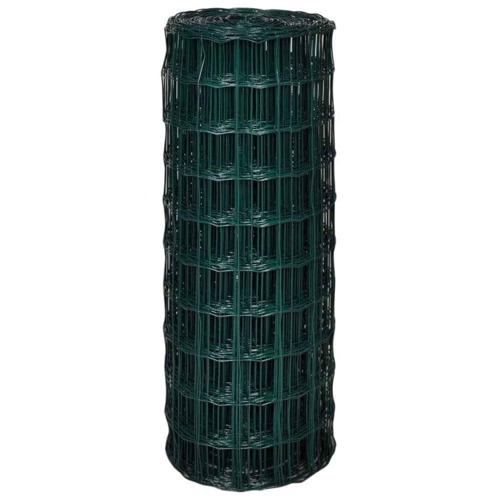 Euro hek 25x1,0 m staal groen is nu te koop bij PeponiXL, paradijselijk wonen!