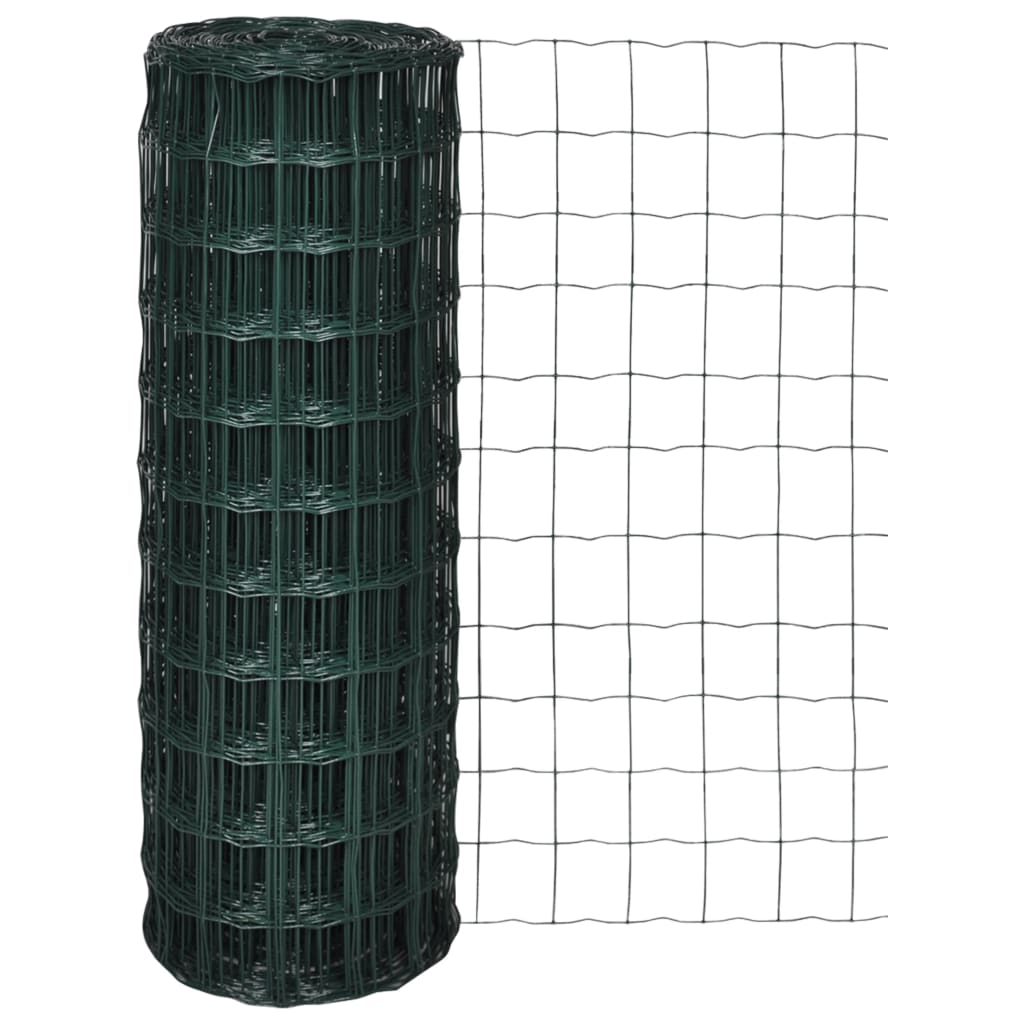Euro hek 10x1,5 m staal groen is nu te koop bij PeponiXL, paradijselijk wonen!