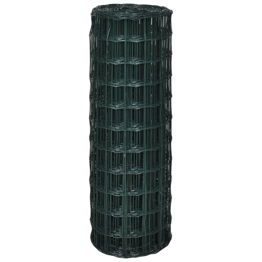 Euro hek 25x1,0 m staal groen is nu te koop bij PeponiXL, paradijselijk wonen!