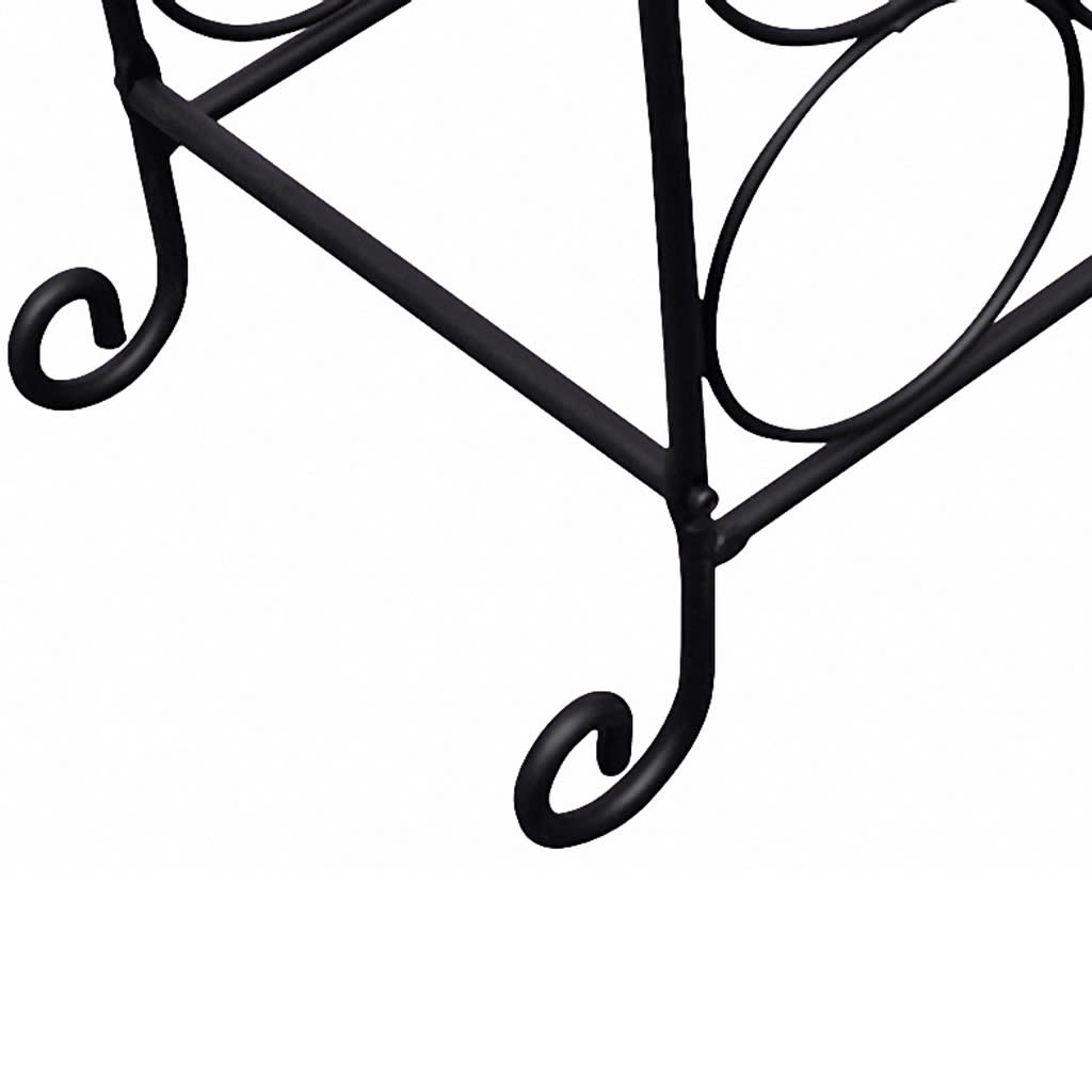 Wijnrek voor 21 flessen metaal is nu te koop bij PeponiXL, paradijselijk wonen!