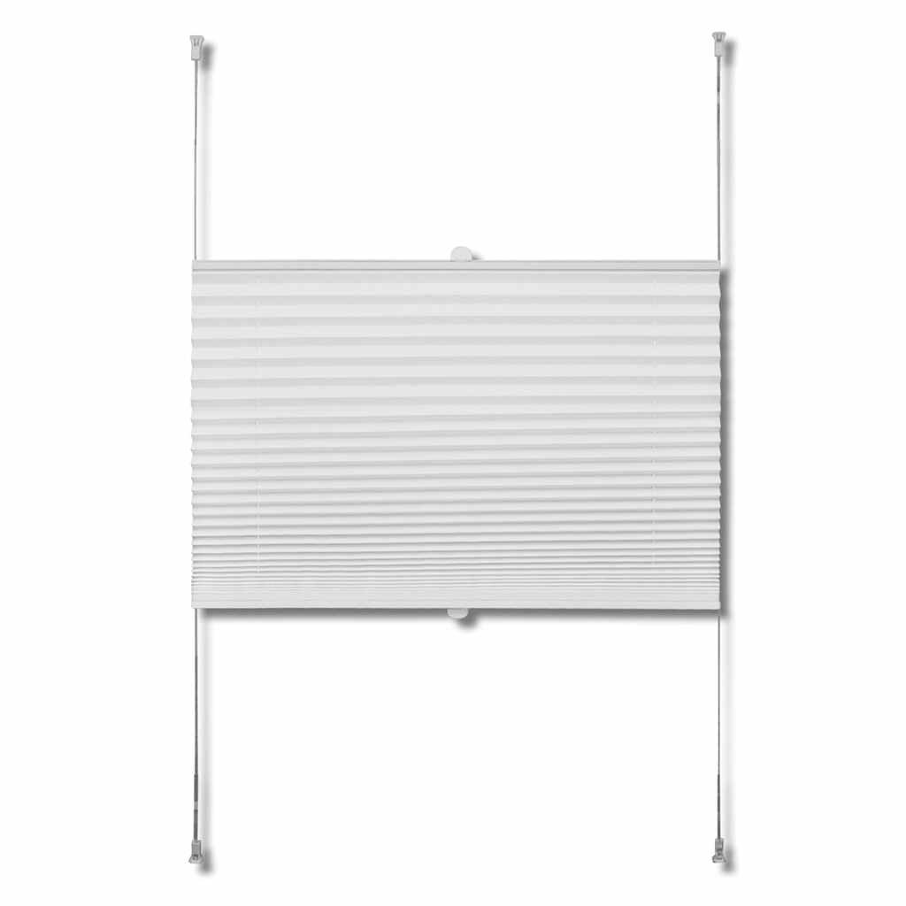 Plisséjaloezie 40x150 cm wit is nu te koop bij PeponiXL, paradijselijk wonen!