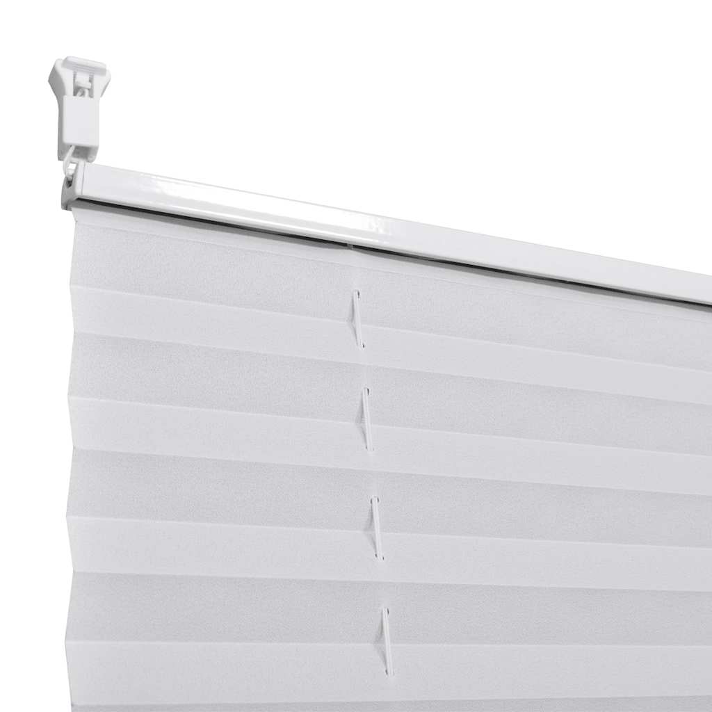 Plisséjaloezie 60x125 cm wit is nu te koop bij PeponiXL, paradijselijk wonen!