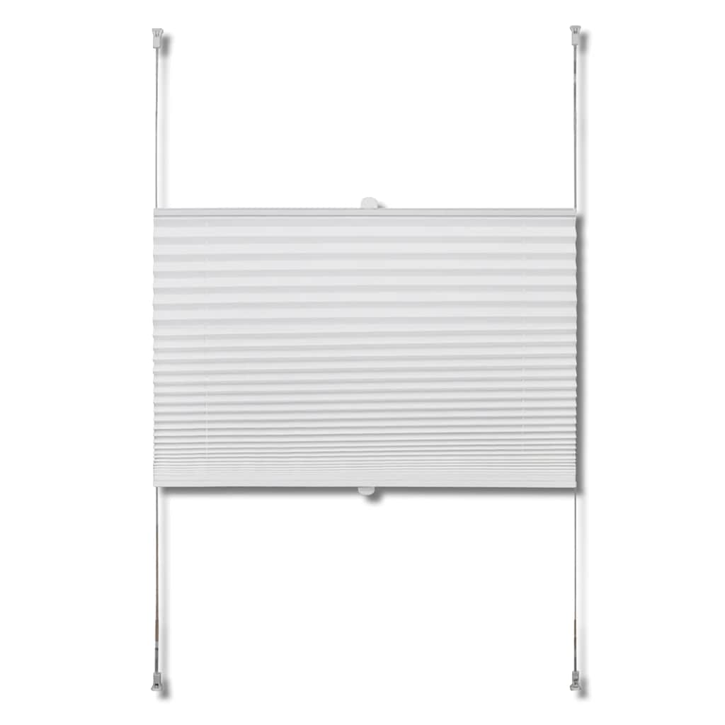 Plisséjaloezie 90x200 cm wit is nu te koop bij PeponiXL, paradijselijk wonen!