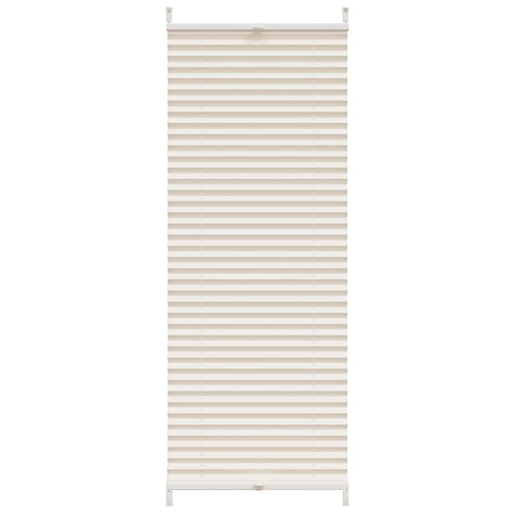 Plisséjaloezie 50x100cm crème is nu te koop bij PeponiXL, paradijselijk wonen!