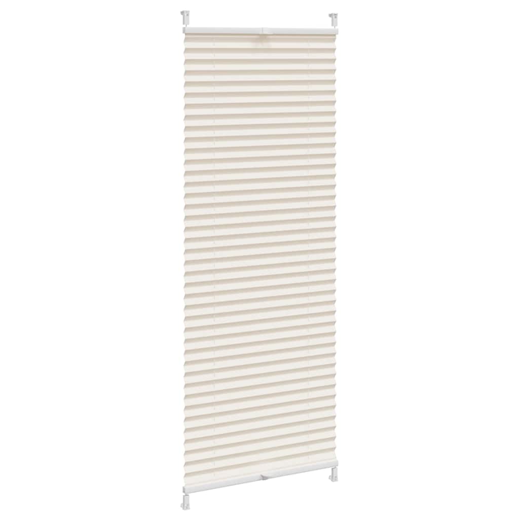 Plisséjaloezie 50x100cm crème is nu te koop bij PeponiXL, paradijselijk wonen!