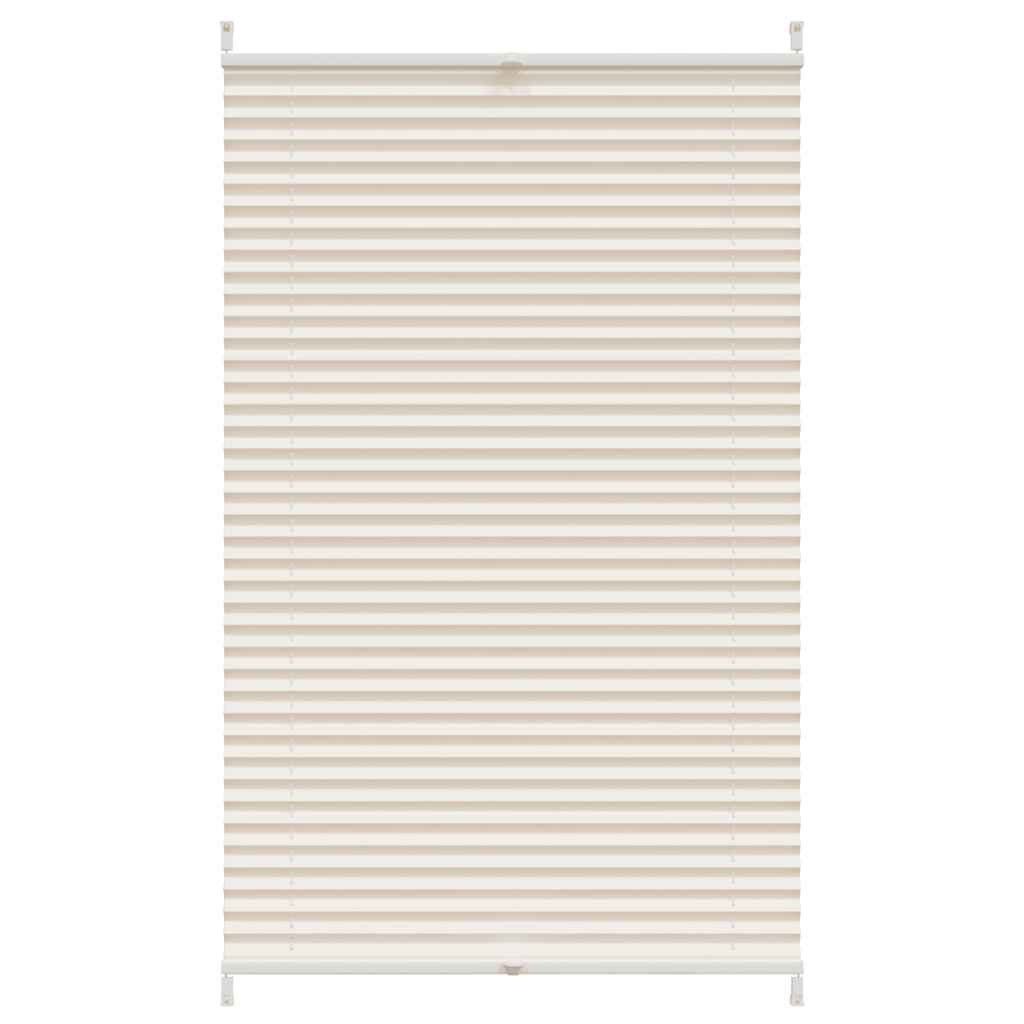 Plissé rolgordijn 80x125cm creme is nu te koop bij PeponiXL, paradijselijk wonen!