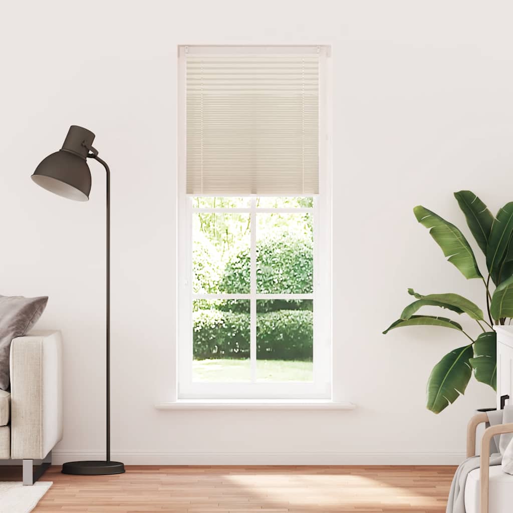 Plissé rolgordijn 90x200cm creme is nu te koop bij PeponiXL, paradijselijk wonen!
