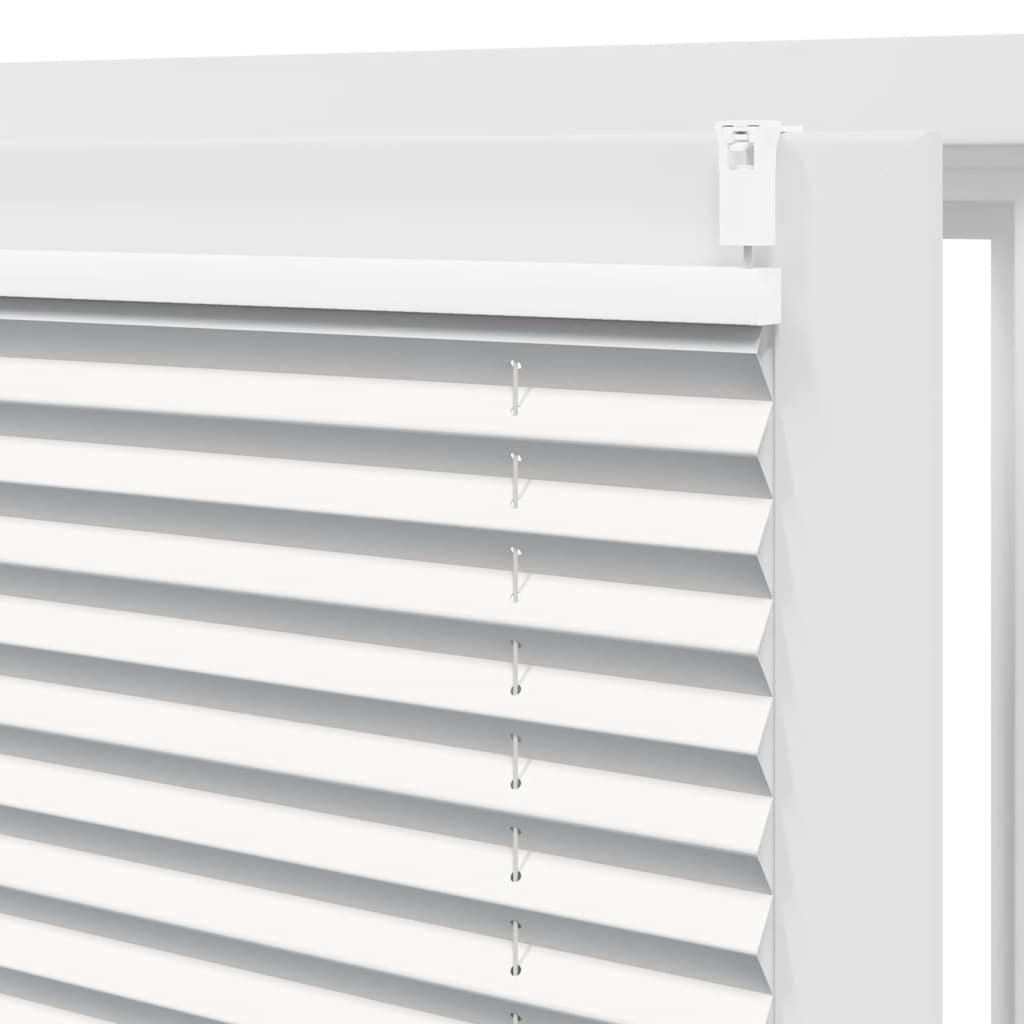 Plisséjaloezie 110x125 cm wit is nu te koop bij PeponiXL, paradijselijk wonen!