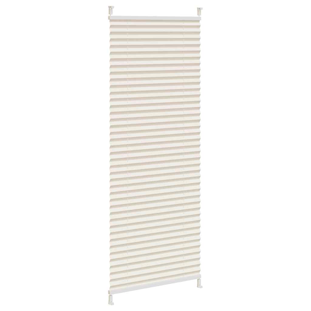 Plisséjaloezie 40x125cm crème is nu te koop bij PeponiXL, paradijselijk wonen!