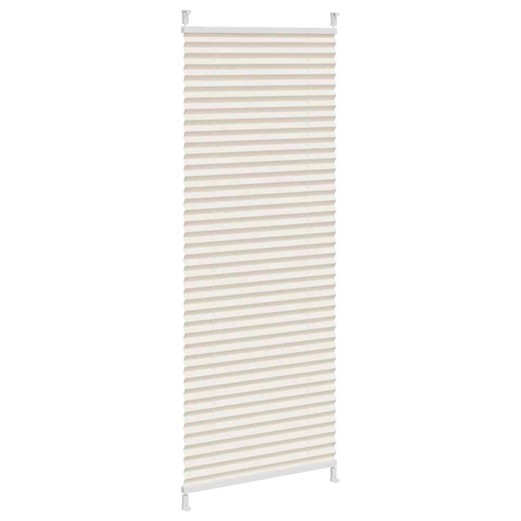 Plisséjaloezie 40x150cm crème is nu te koop bij PeponiXL, paradijselijk wonen!
