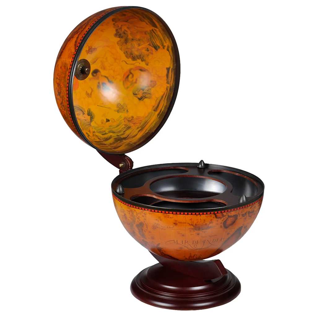 Globebar tafelmodel eucalyptushout is nu te koop bij PeponiXL, paradijselijk wonen!