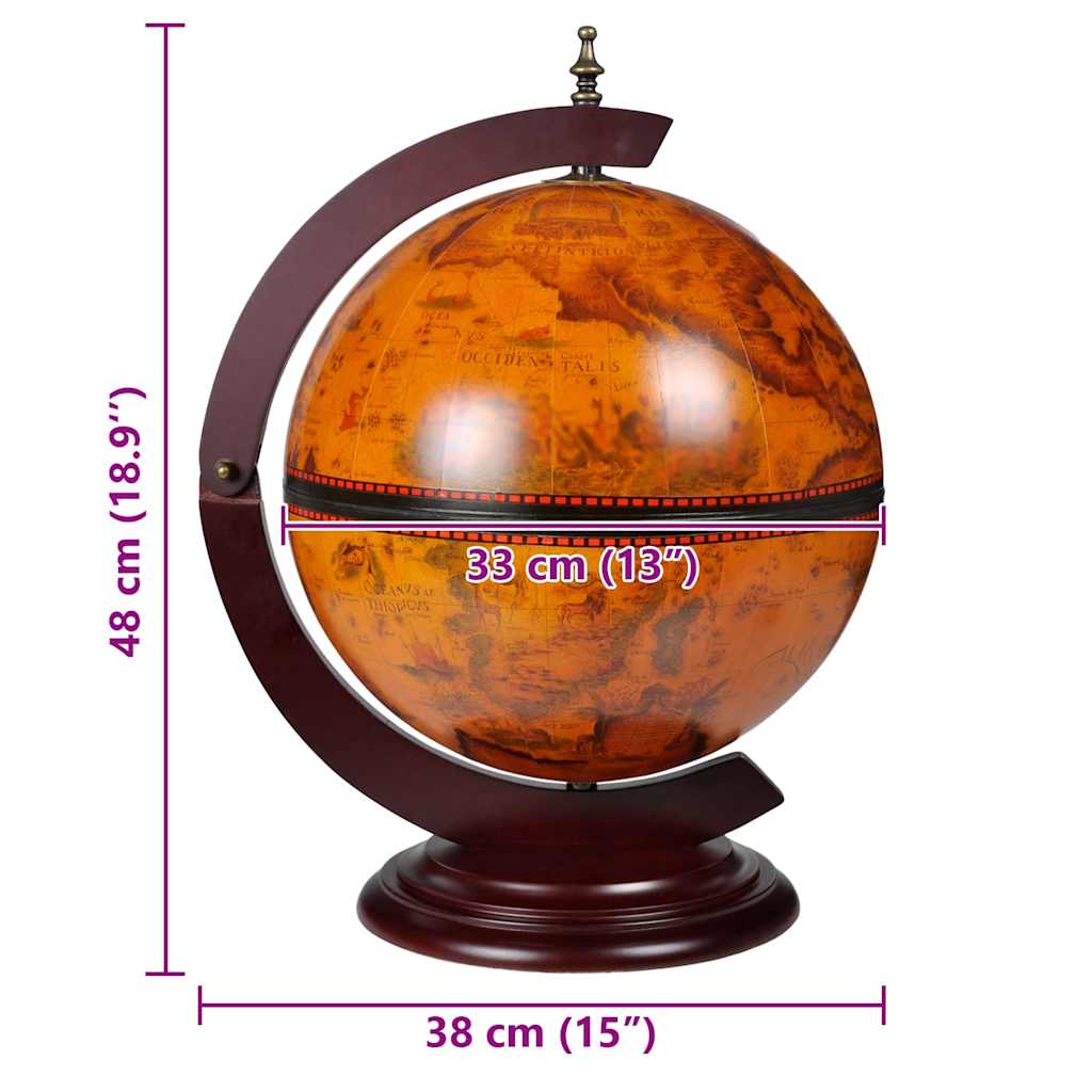 Globebar tafelmodel eucalyptushout is nu te koop bij PeponiXL, paradijselijk wonen!
