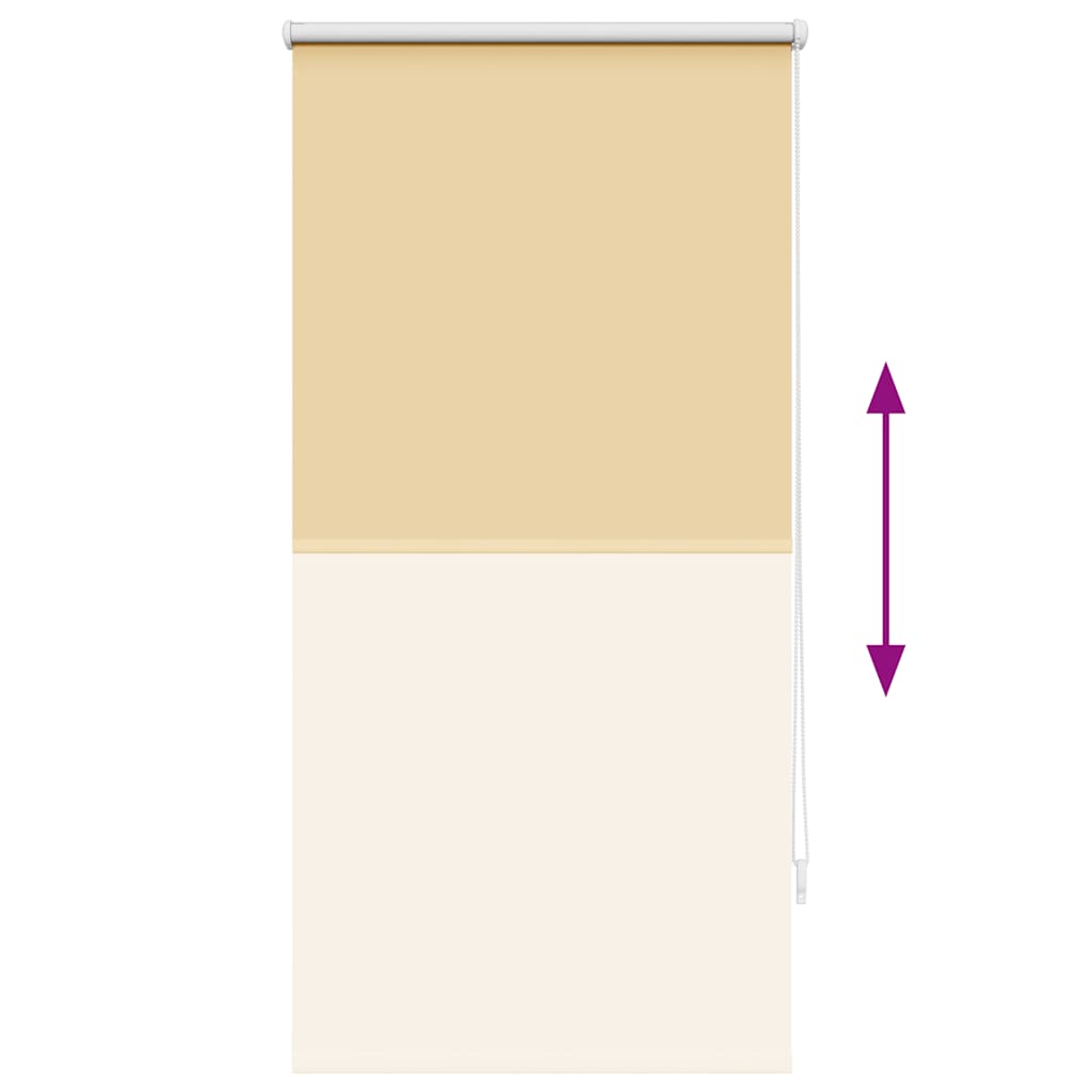 Rolgordijn verduisterend 64,4 x 120 cm stofbreedte 60 cm beige is nu te koop bij PeponiXL, paradijselijk wonen!