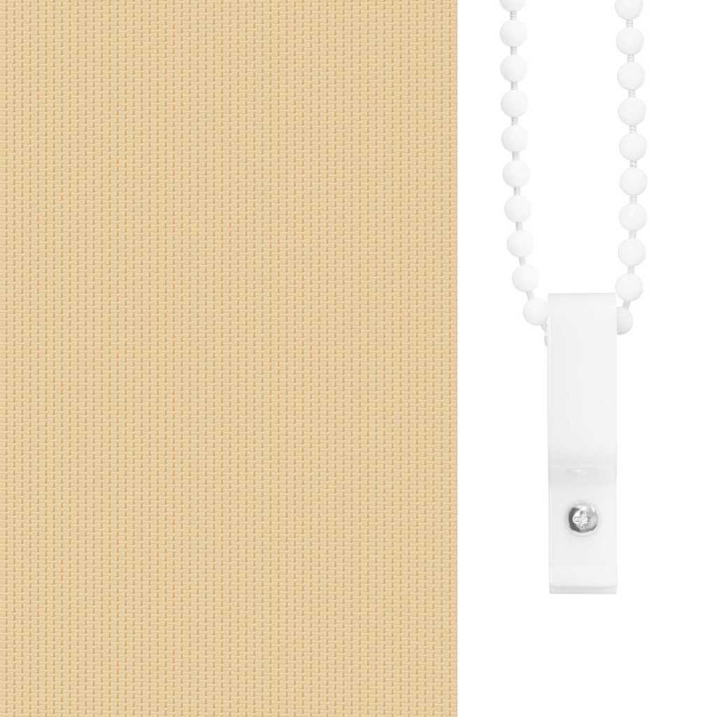 Rolgordijn verduisterend 64,4 x 120 cm stofbreedte 60 cm beige is nu te koop bij PeponiXL, paradijselijk wonen!