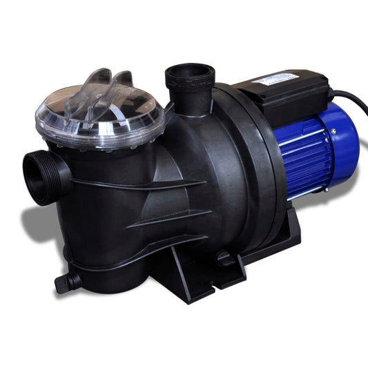 Elektrische zwembadpomp 1200W blauw is nu te koop bij PeponiXL, paradijselijk wonen!