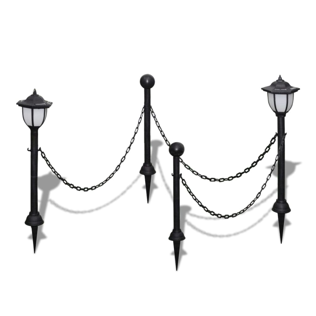 Hekwerk met 2 solarlampen is nu te koop bij PeponiXL, paradijselijk wonen!