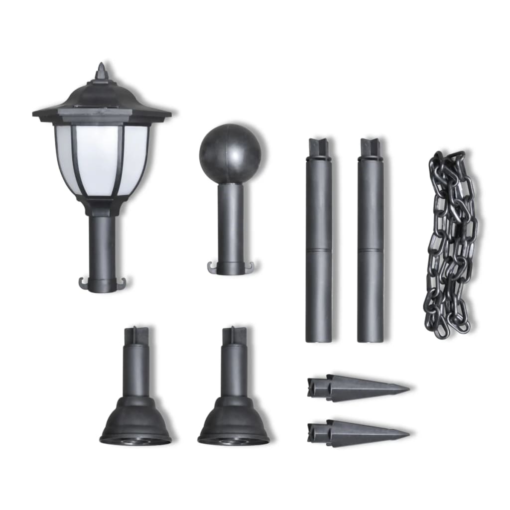 Hekwerk met 2 solarlampen is nu te koop bij PeponiXL, paradijselijk wonen!