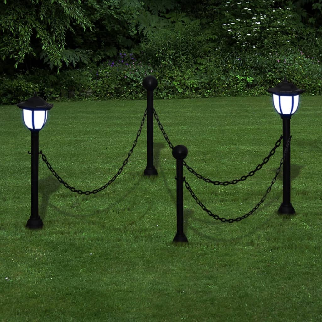 Hekwerk met 2 solarlampen is nu te koop bij PeponiXL, paradijselijk wonen!