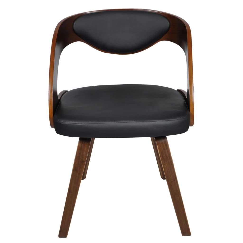 Eetkamerstoelen 2 st kunstleer bruin is nu te koop bij PeponiXL, paradijselijk wonen!