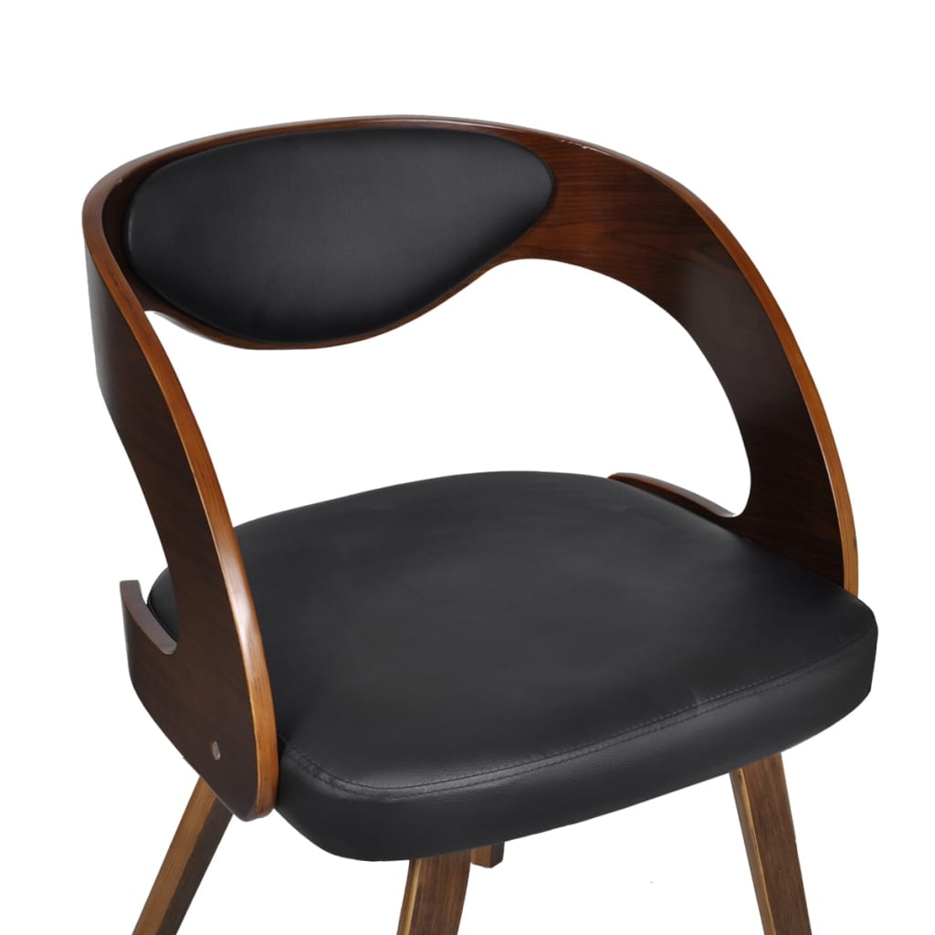 Eetkamerstoelen 2 st kunstleer bruin is nu te koop bij PeponiXL, paradijselijk wonen!