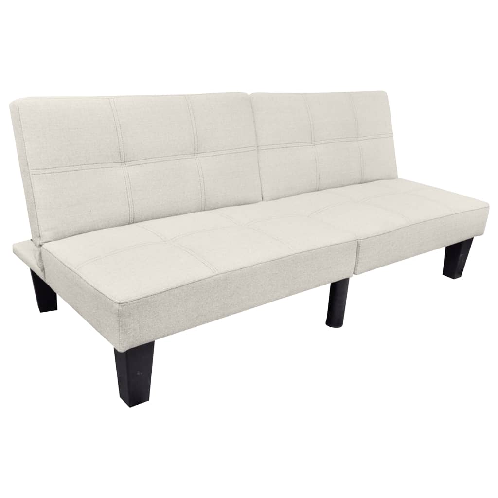 Slaapbank verstelbaar beige is nu te koop bij PeponiXL, paradijselijk wonen!