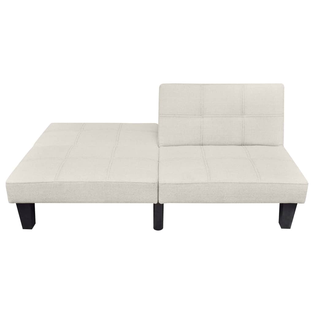 Slaapbank verstelbaar beige is nu te koop bij PeponiXL, paradijselijk wonen!