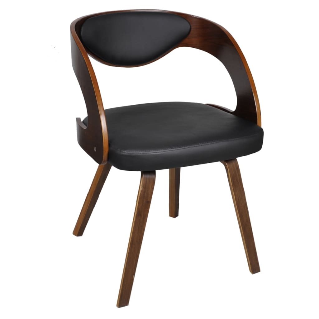 Eetkamerstoelen 6 st kunstleer bruin is nu te koop bij PeponiXL, paradijselijk wonen!