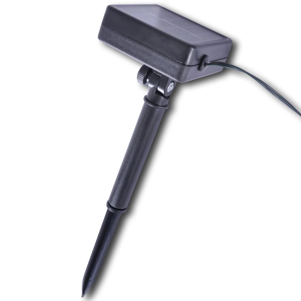 Ronde kunstbuxus 27 cm met solar LED-verlichting (2 stuks) is nu te koop bij PeponiXL, paradijselijk wonen!