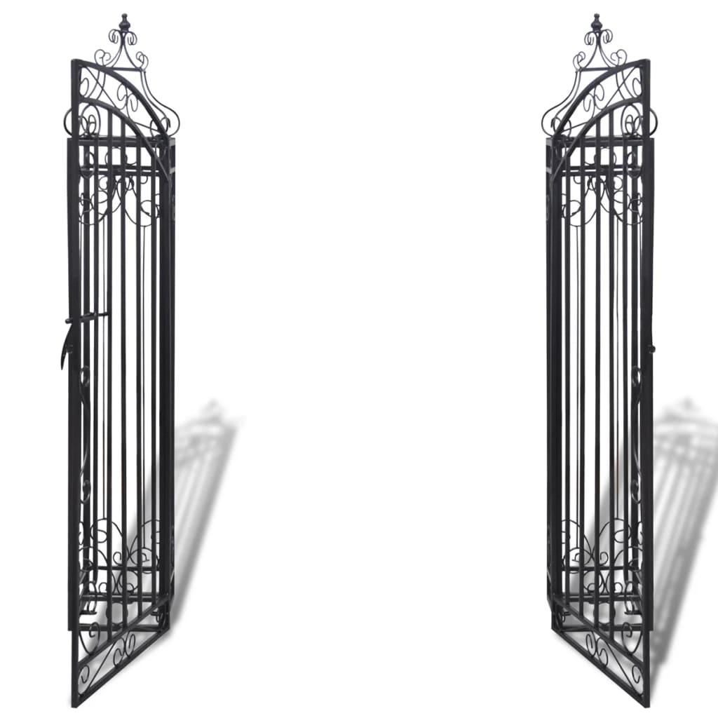 Poort decoratief 112x20,5x134 cm smeedijzer is nu te koop bij PeponiXL, paradijselijk wonen!