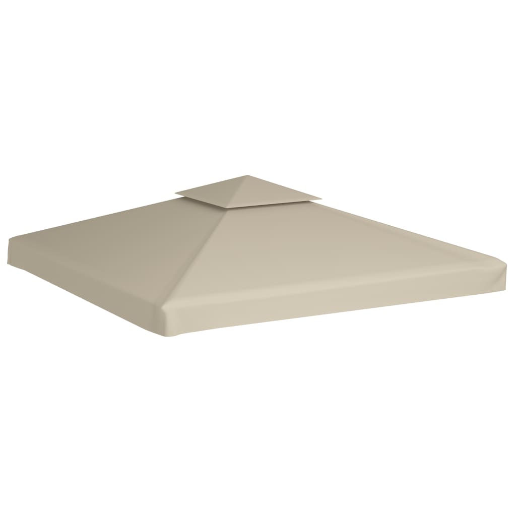 Vervangend tentdoek prieel 310 g/m² 3x3 m beige is nu te koop bij PeponiXL, paradijselijk wonen!