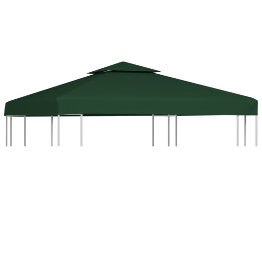 Vervangend tentdoek prieel 310 g/m² 3x3 m groen is nu te koop bij PeponiXL, paradijselijk wonen!
