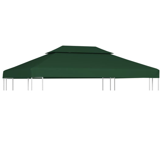 Vervangend tentdoek prieel 310 g/m² 3x4 m groen is nu te koop bij PeponiXL, paradijselijk wonen!