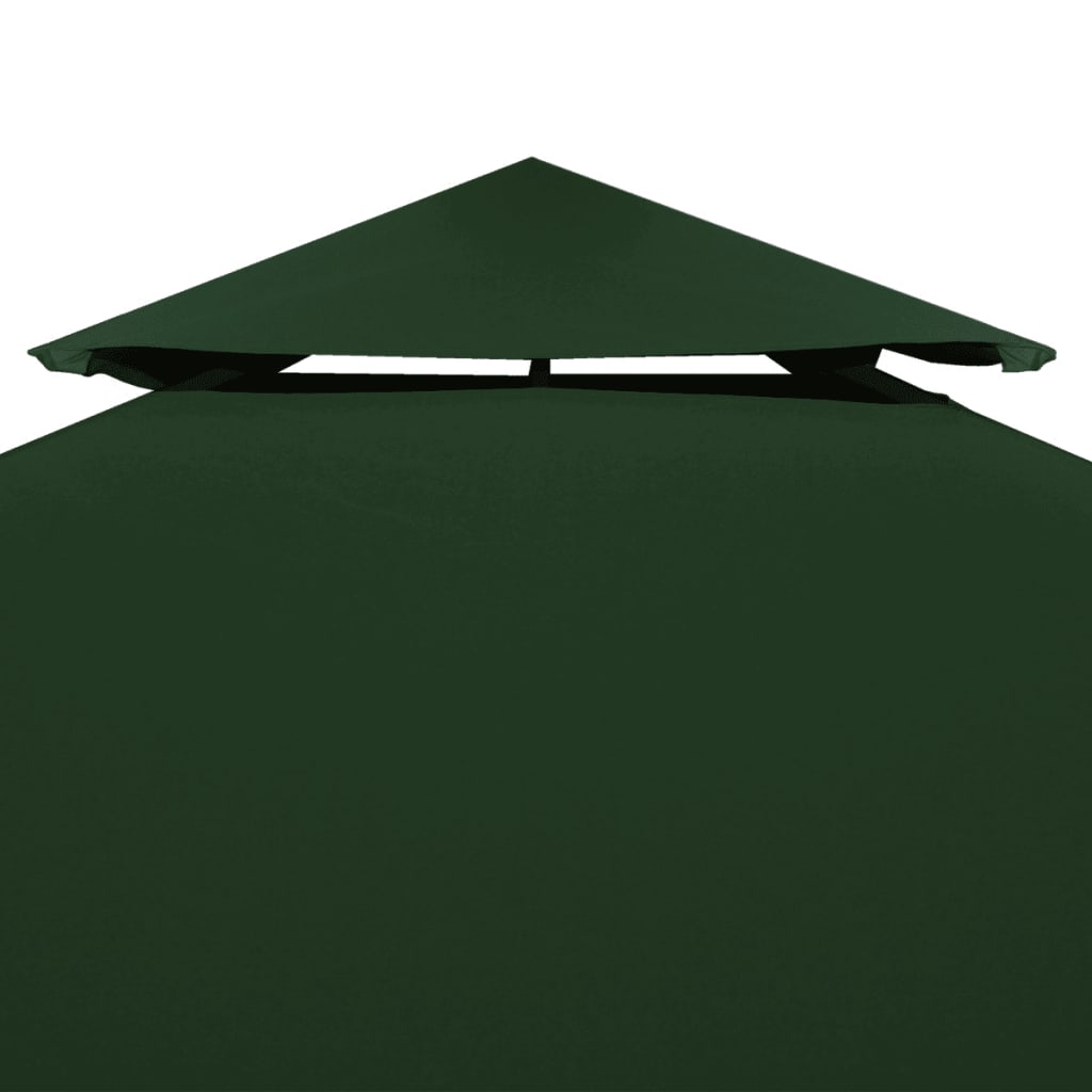 Vervangend tentdoek prieel 310 g/m² 3x4 m groen is nu te koop bij PeponiXL, paradijselijk wonen!