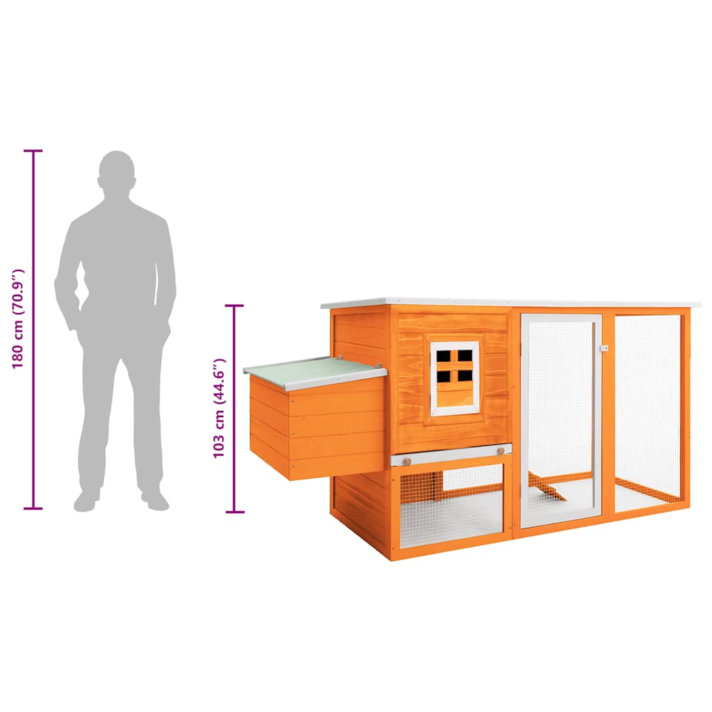 Kippenhok met nachthok hout is nu te koop bij PeponiXL, paradijselijk wonen!