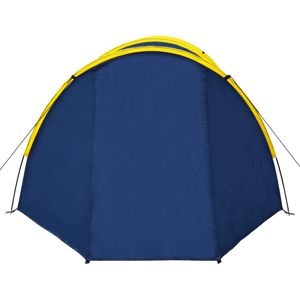 Tent 6-persoons marineblauw/geel is nu te koop bij PeponiXL, paradijselijk wonen!