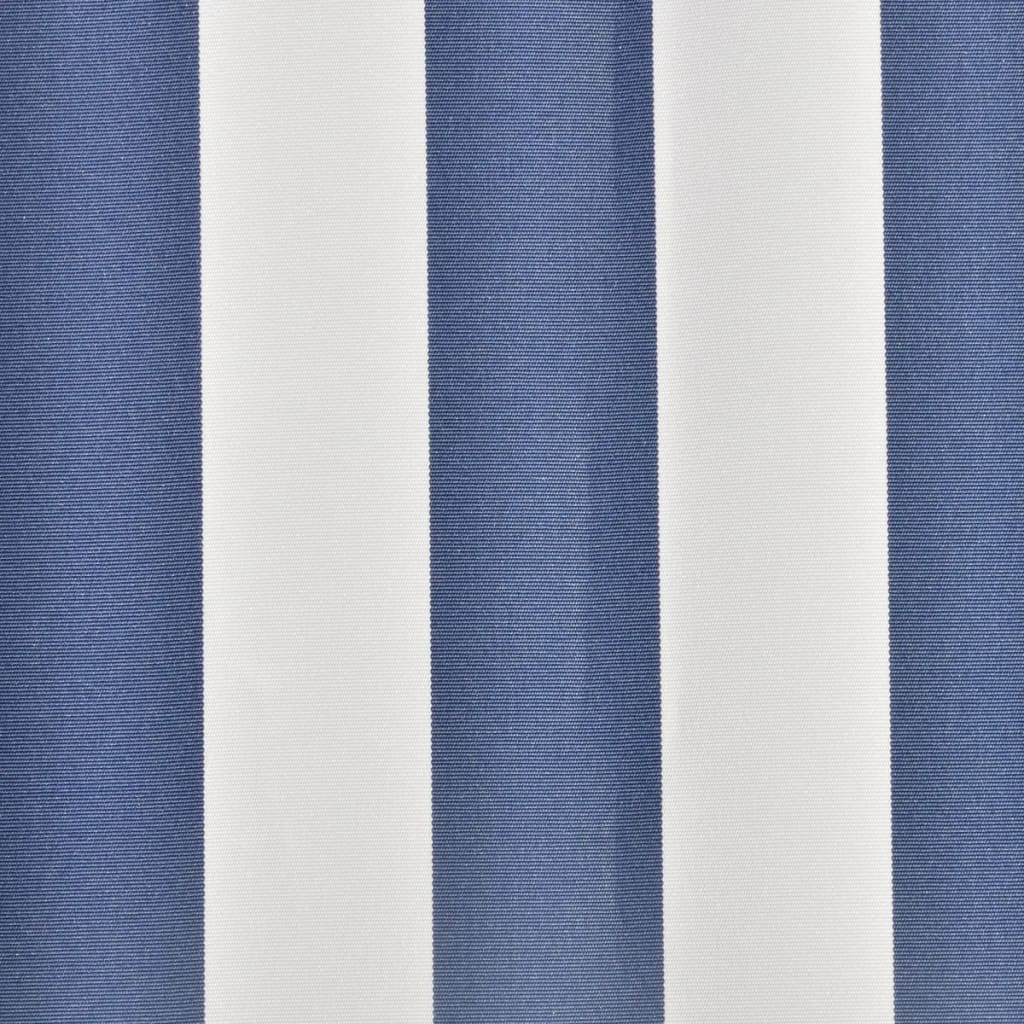 Luifeldoek 3x2,5 m canvas blauw en wit is nu te koop bij PeponiXL, paradijselijk wonen!