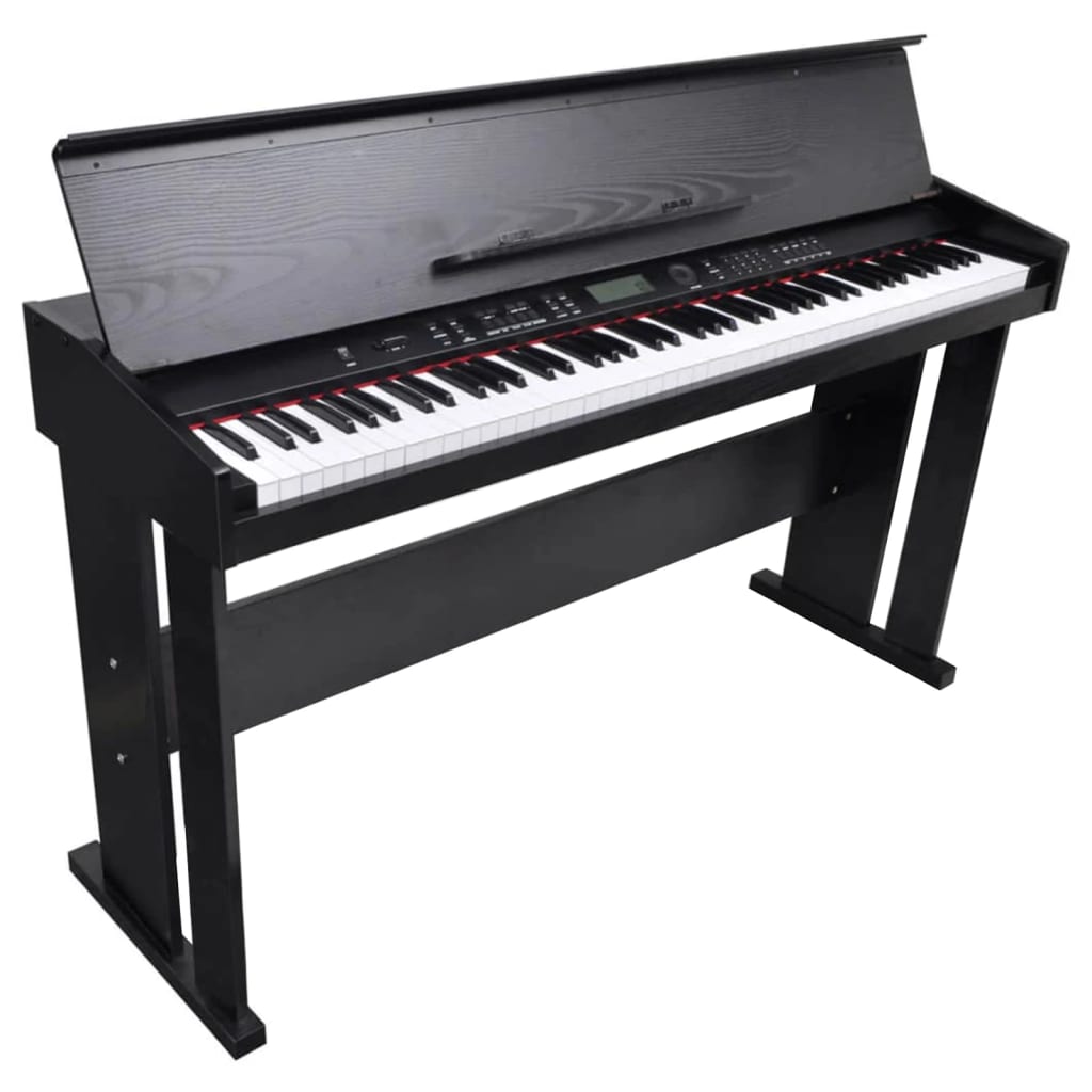 Elektronische/Digitale piano met 88 toetsen en bladhouder is nu te koop bij PeponiXL, paradijselijk wonen!