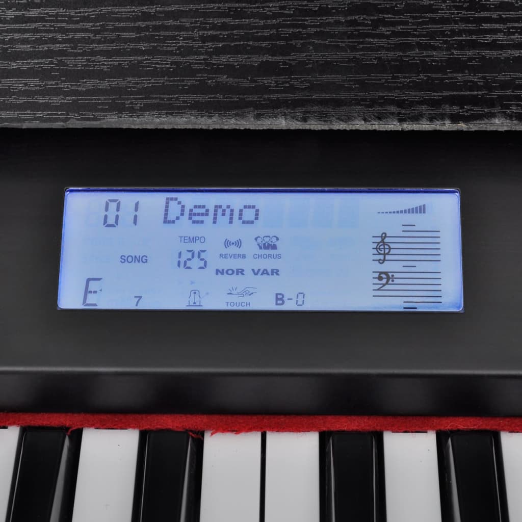 Elektronische/Digitale piano met 88 toetsen en bladhouder is nu te koop bij PeponiXL, paradijselijk wonen!