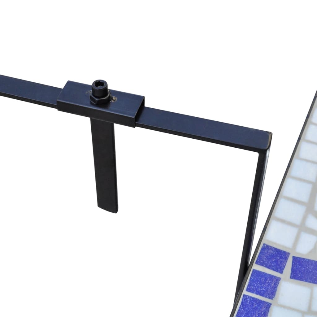 Balkontafel hangend mozaïek blauw en wit is nu te koop bij PeponiXL, paradijselijk wonen!