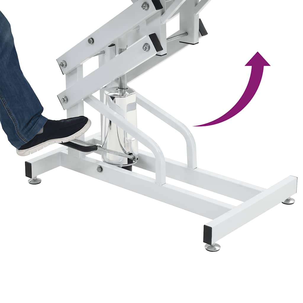 Hydraulisch verstelbare trimtafel met aanlijnoptie is nu te koop bij PeponiXL, paradijselijk wonen!